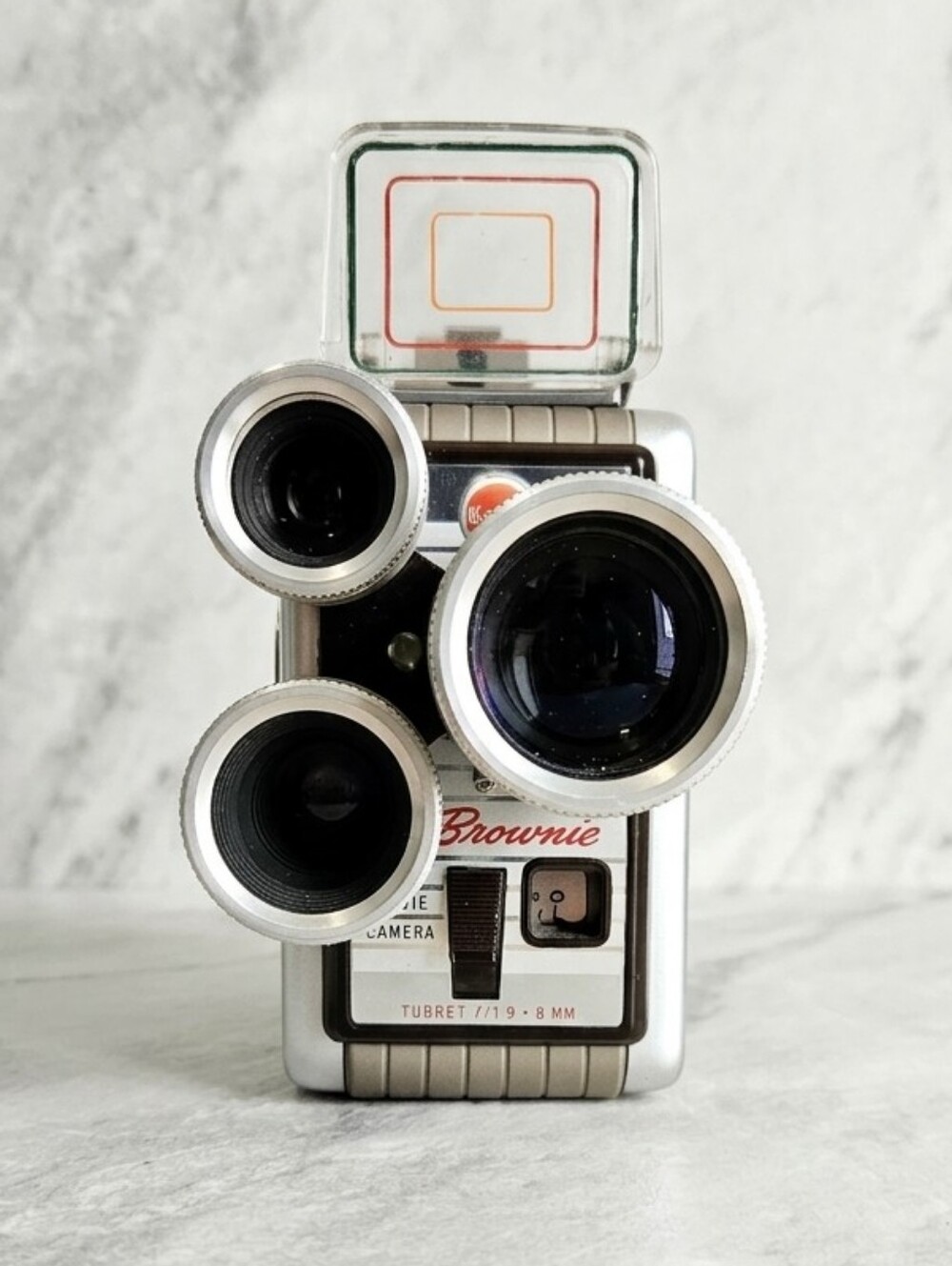 Vintage Kodak Brownie 8mm Turret Movie Camera f/1.9